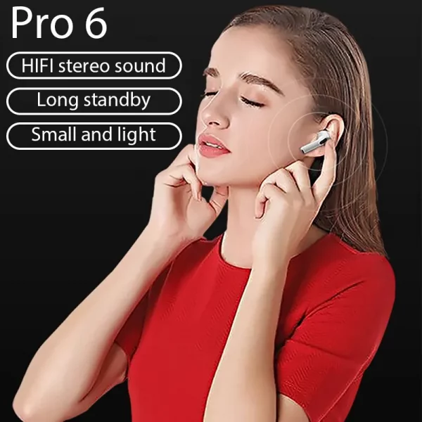 Fones De Ouvido Pro 6 Sem Fio Bluetooth - Image 8